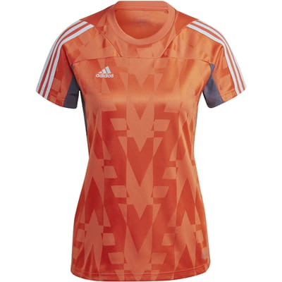 Adidas Tiro T-shirt Met Korte Mouwen Oranje S Vrouw
