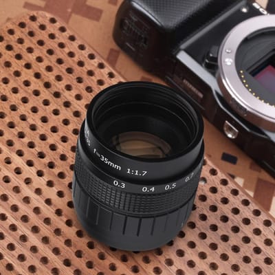 35mm f1.7 Gesloten Circuit TV Televisie Lens Fotografie Camera Accessoire