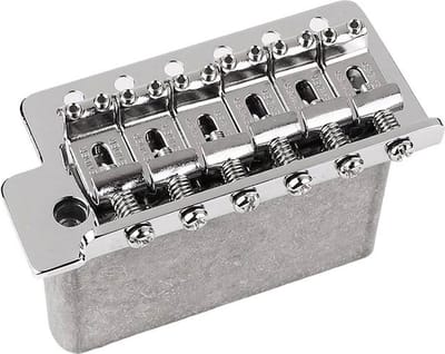 Fender Tremolo-assemblage voor linkshandige Standard Series Strat (2006-nu) - Chrome