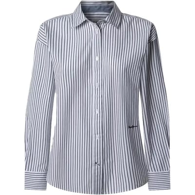 Pepe Jeans Clem Overhemd Met Lange Mouwen Blauw S Vrouw