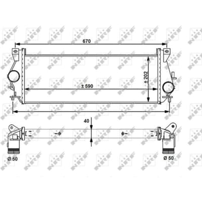 Intercooler NRF 30910