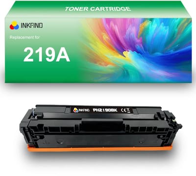 INKFIND 219A (W2190A) Zwart tonercartridge compatibel met HP 219A (W2190A) Zwart toner cartridge - 1-pack Zwart