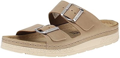 Berkemann 01914 Verica Nubuck - Damespantoffel - 734-zand