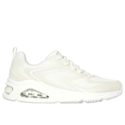 Skechers Tres-Air Uno - Glit-Airy Dames Sneakers - Wit