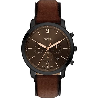 FOSSIL FS6163 Mannen Horloge 44 mm - Bruin