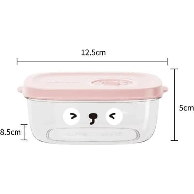 1 stuks Rijstverpakking Kleine Lunchbox Voedselbewaardoos Koelkast Groente- en Fruitopbergdoos