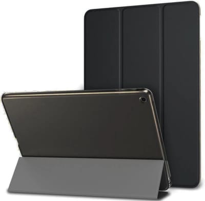 Geschikt voor: Samsung Galaxy Tab S6 Lite 10.4" Hoesje - Tab P610 Hoes - Tab P615 Draaistand Cover Tablet hoesje met Stylus Pen Zwart –----- HiCHiCO