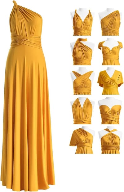 Convertible Maxi Bridesmaid Dress - 72 Styles, Plus Sizes, Evening & Wedding Dress