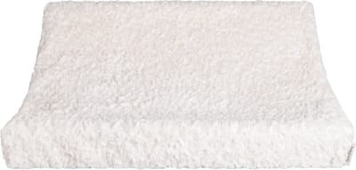 Baby's Only Aankleedkussenhoes Snow - Baby aankleedkussenhoes - Waskussenhoes - Overtrek verzorgingskussen baby - Extra zacht - Wolwit - 45x70 cm