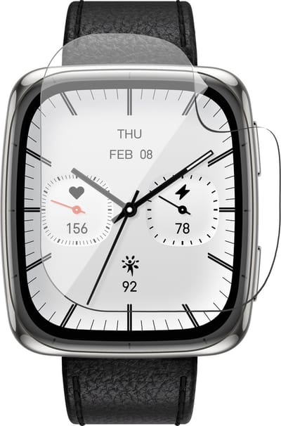 Screenprotector geschikt voor Amazfit Active 2 Square - 1x FlexGuard Screen Protector