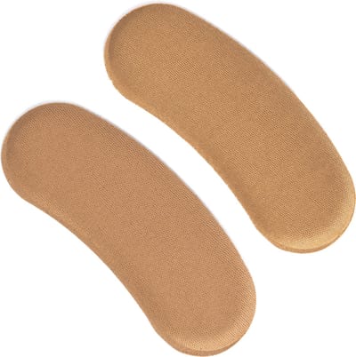 Hielbeschermers - Anti-Slip kussens - Inlegzolen - Blaarbeschermers - 1 paar - Groen Bruin