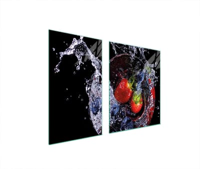 TMK ArtDeko - Glazen Snijplank - 100x52 cm - Truffels - Sfeervol Design