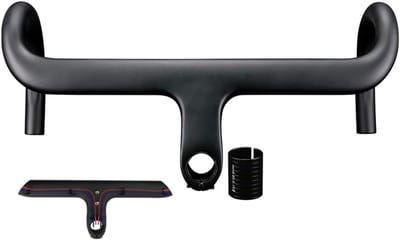 Geïntegreerde carbon racefiets dropbar 31.8/28.6mm, UD matte afwerking, 400-90mm, lichtgewicht en aerodynamisch