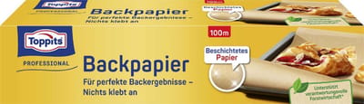 TOPPITS bakpapier professional, 380 mm breed, 100 meter
