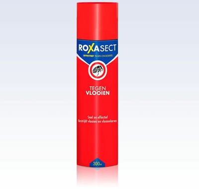 Roxasect Spray tegen Vlooien - 3 x 300 ml - Voordeelverpakking