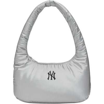 MLB Basic Casual Mode Polyurethaan Handheld Schoudertas Regulier Dames tassen Zilver 3ABQS044N-50SIS Silver gray