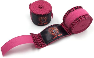 Boksbandages Hand Wraps - Vechtsporten MMA Kickboksen - Handbescherming Trainen - Ademend Katoen Polyester - 3 Meter Lengte - Diverse Kleuren