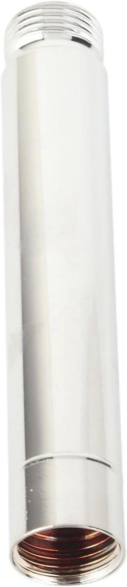 Ronde Doucheverlenging van RVS 10 cm met G1/2 Draad voor Douchekop en Handdouche - Verhoog je Douchecomfort en Flexibiliteit