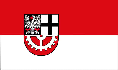 Vlag Hürth 100x150cm