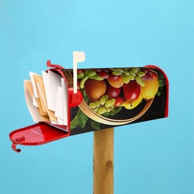 Brievenbus Covers - Post Covers - Huis Decoratie - Magnetische Bevestiging - Standaard Maten - Zwart