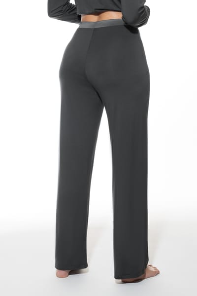 Relaxed fit pyjamabroek met elastische band