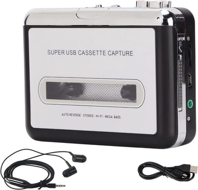 Draagbare USB Cassette naar MP3 Converter - Oude Bandjes Digitaliseren en Terugluisteren