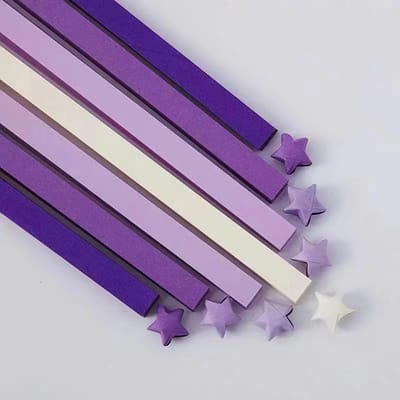 540 stuks Dubbelzijdig Origami Sterpapier Geluksster Decoratiepapier voor Gelukssterren Vouwen DIY Handkunst Ambachten Schoolonderwijs