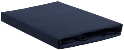 Ambiante Katoen - Hoeslaken - 70x200 - Donker Blauw
