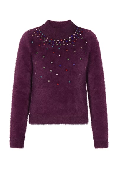 Faina Jumper Dames pruim