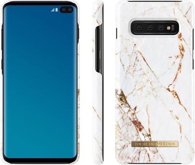 iDeal of Sweden Fashion Backcover hoesje voor Samsung Galaxy S10 Plus - Carrara Gold