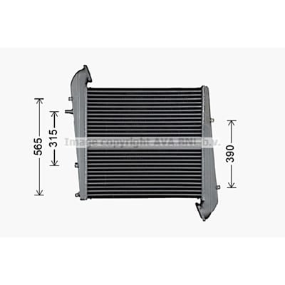 Intercooler HIGHWAY AUTOMOTIVE SC4080
