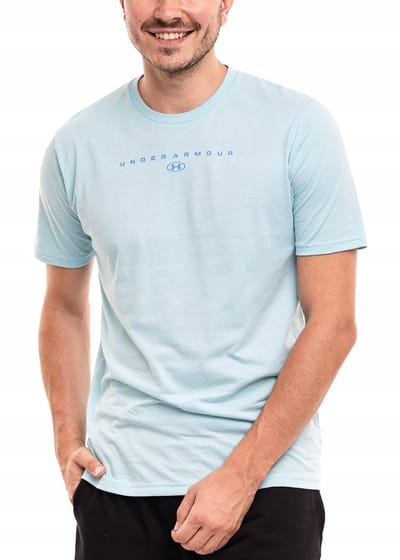 Under Armour T-shirt Heren - Blauw - Polyester - Maat L