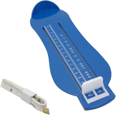 Schoenmatenmeter voor Kinderen, Volwassenen en Dames met Meetlint voor Nauwkeurige Schoenmaatbepaling in EU/UK