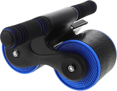 Ab Wheel Fitness Roller - Buikspierroller Core Trainer - Core Training - Ergonomische Handgrepen - 38.7 cm - Multicolor