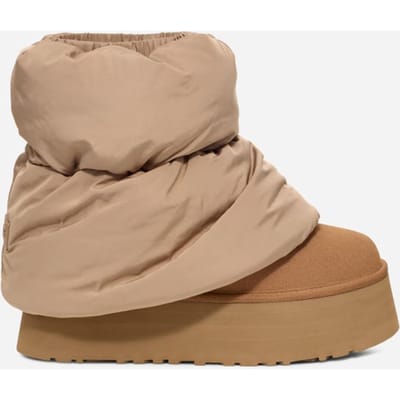 UGG Classic Mini Dipper Puffer Boot Amphora Chestnut (Women's) - Maat 40