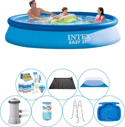 Zwembad Bundel - 8-delig -  Easy Set Rond 366x76 cm