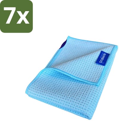 7 x NIMBUS Magic Droogdoek Small - Droogdoek - Water Opnemen - Streeploos Drogen - Auto Drogen - Glas Drogen