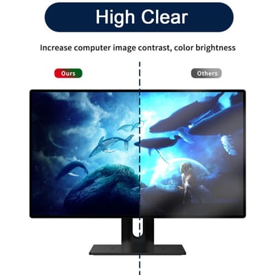 Blauw Licht Computer Schermbeschermer Hoge Helderheid Blauw Licht Filter Computer Schermbeschermer 20 31 inch Krasbestendig 20-22in 490x317mm blue