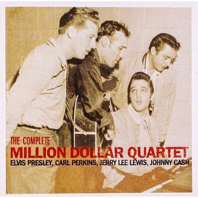 CD ELVIS PRESLEY - CARL PERKINS - JERR - The Complete Million Dollar Quartet 82876889352 RCA, Sun Record 2006 Niet Japan Rock Gebruikt