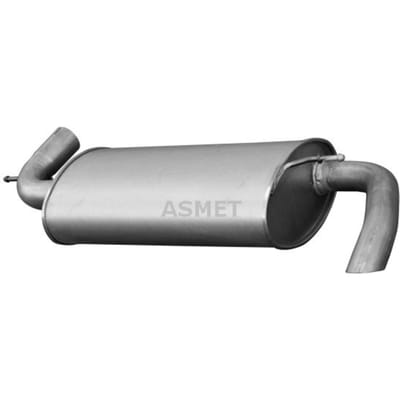 Geluiddemper achter ASMET 30.014