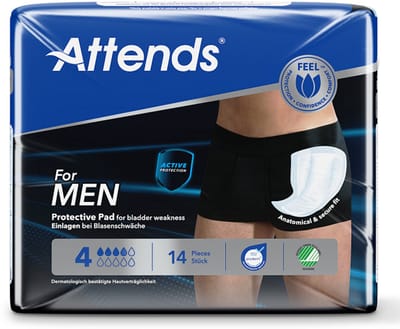 ATTENDS For Men 4 - 24 pakken van 14 stuks