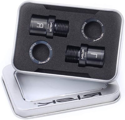 Pedal Extenders voor Fietsen, Stevige Titanium Legeringen 9/16" Adapters voor SPD, MTB, BMX en Wegfietsen