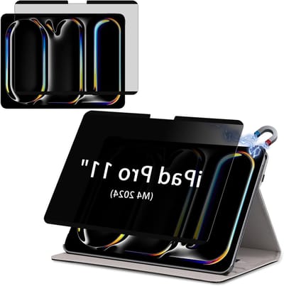 Magnetisch Privacy Scherm voor iPad Pro 11 Inch M4 (2024) - Verwijderbare Anti-Blauw Licht en Anti-Spionage Bescherming, Beschermfolie voor Optimaal Gebruik