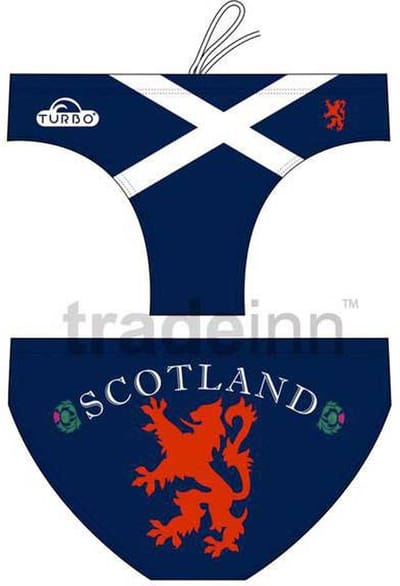 Turbo Scotland Zwemslip Blauw 5XL Man