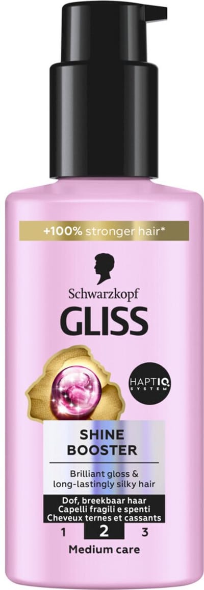Gliss Leave-In Conditioner Shine Booster - 6 x 100 ml - Voordeelverpakking