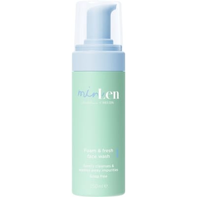 minLen Kids & Teens Foam Fresh Face Wash Babyzeep -douchegel Unisex 150 ml