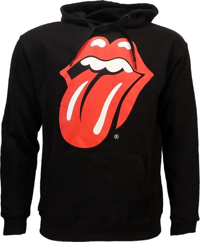 The Rolling Stones Tongue and Lips Logo Hoodie Sweater Trui - Officiële Merchandise - L