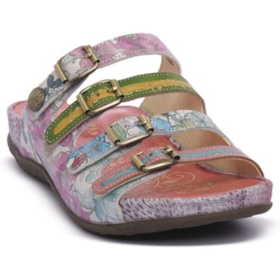 Sandalen met sleehak Laura Vita LILOO 05