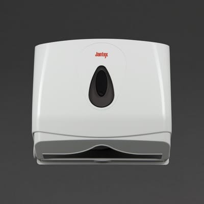 Jantex multi-fold handdoekdispenser wit
