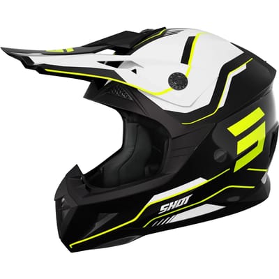 Kinderen motocross helm vizier Shot Race Gear Pulse Lines